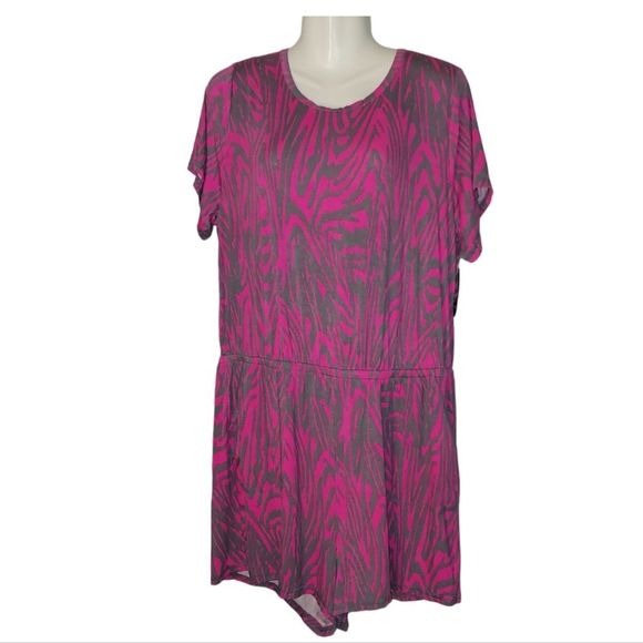 Torrid SUPER SOFT ELASTIC WAIST LOUNGE ROMPER - Picture 3 of 8